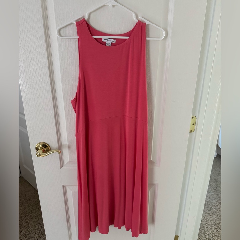 Athleta Coral Midi Dress - NWOT sz XL